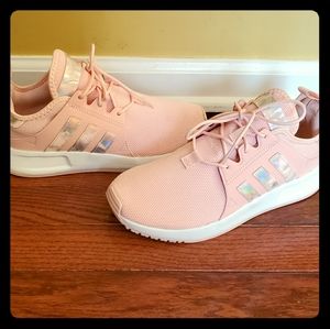 adidas Xplorer Pink & Metallic Shoes